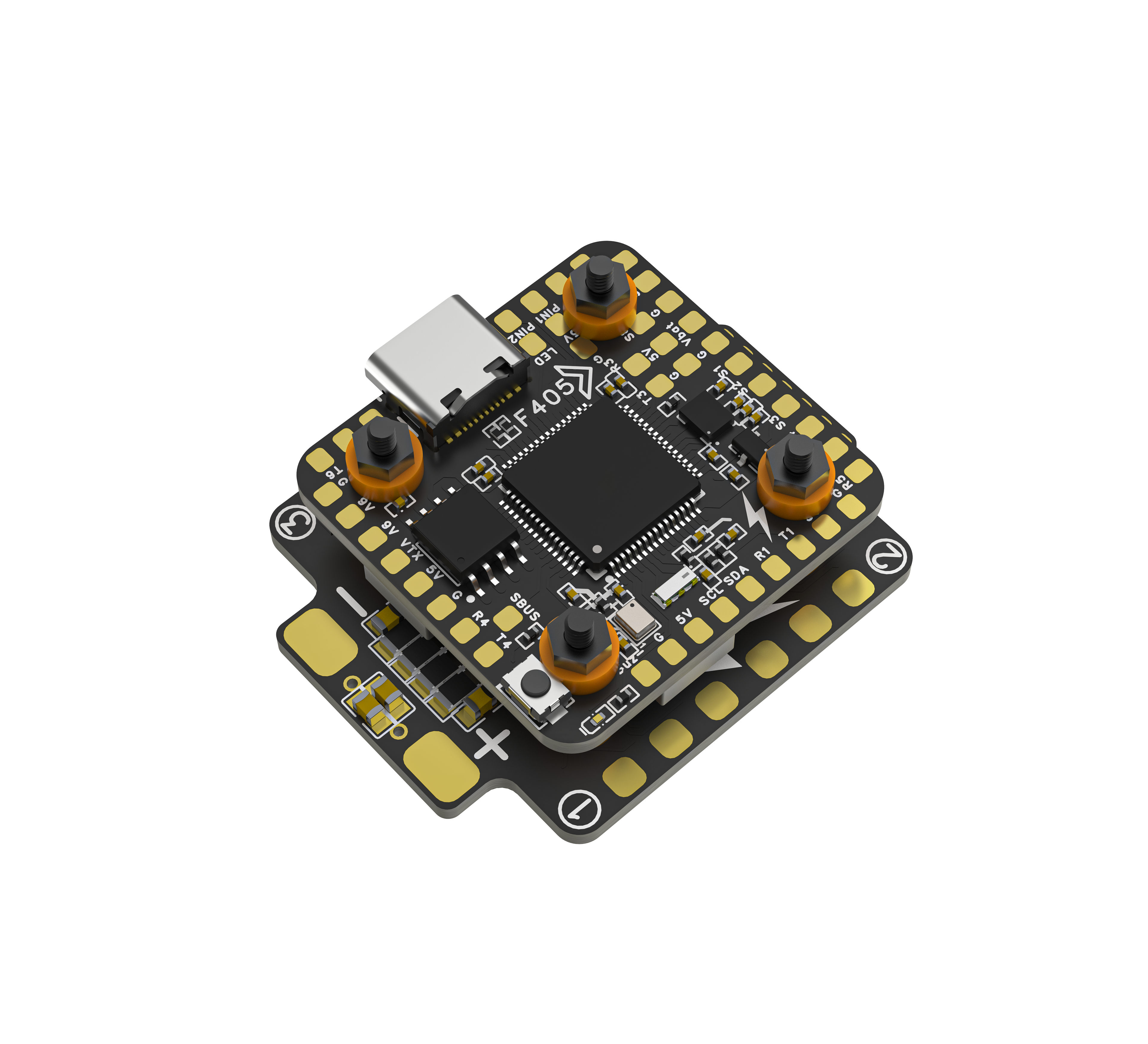 Omnibus F4 Hglrc Micro F4 HGLRC XJB F428 2-4S 2020MM OMF4-OSD