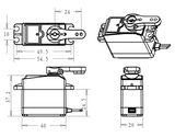 Coreless DS3225 PROMG Robot Servo