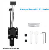 Bambu Lab TZ 2.0 P1S/P1P/X1C Extruder Hotend with Hardened Steel Nozzle Cooling Fan Kit Accessories