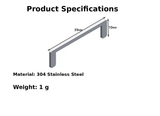 Build Plate Alignment Limiter for Bambu Lab A1 3D Printer PEI Plate Anti-Skew Positioning Accessory