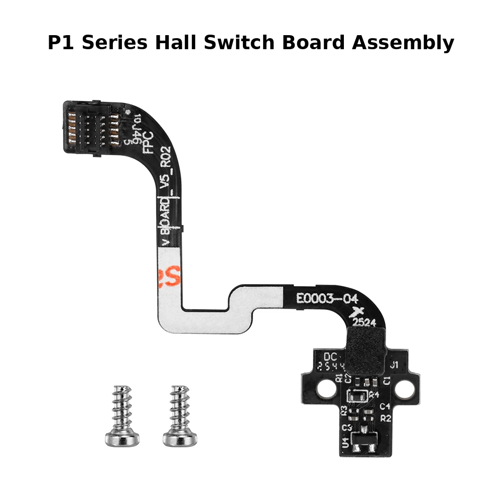 Bambu Lab X1/P1/A1 Extruder PCB Board with Ribbon Cable Hall Switch Board Assembly Sensor 3D Printer Accessory