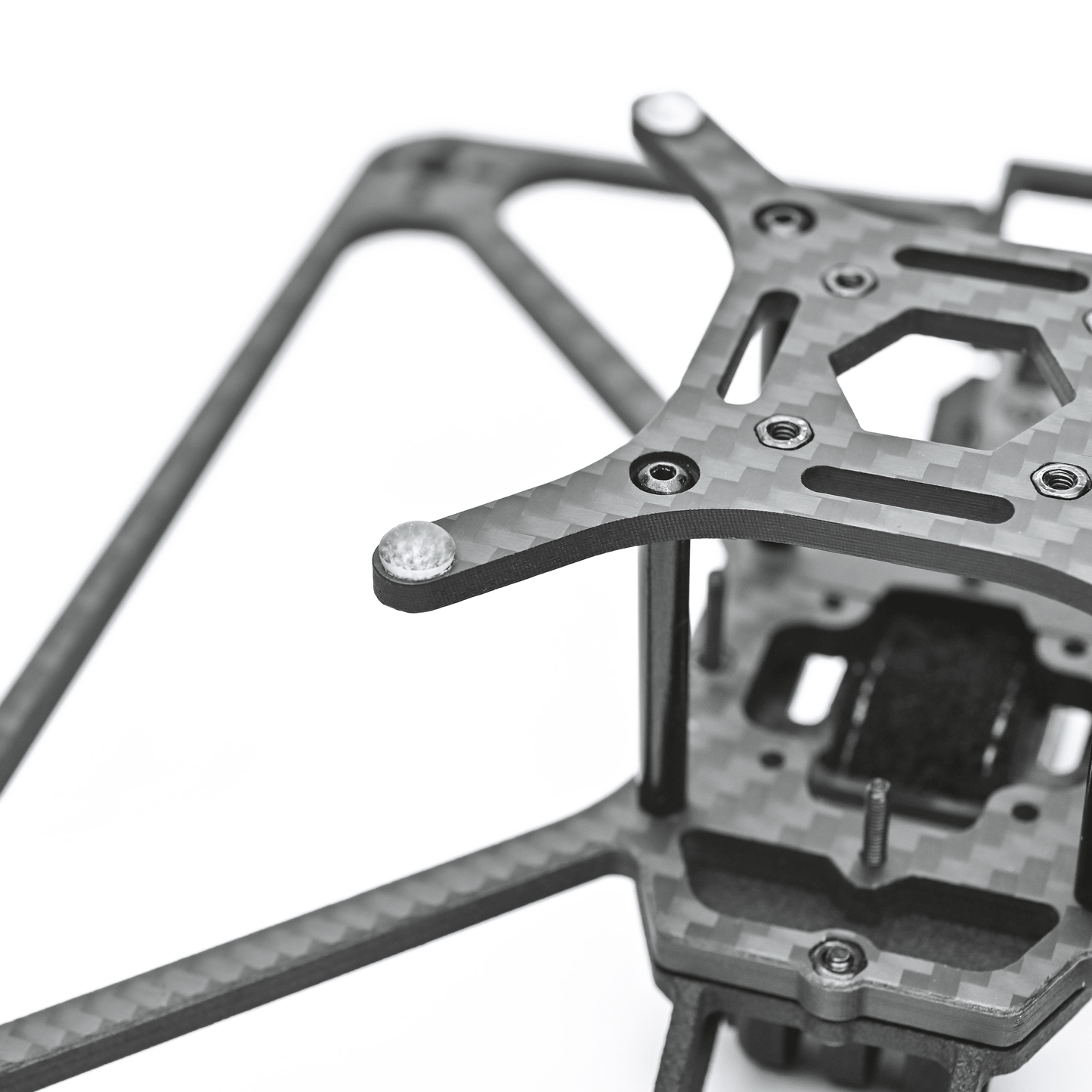 Midranger 4inch (5inch prop) pusher long range frame kit - OddityRC