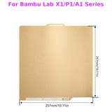 Textured PEI Magnetic Thick Steel Build Plate for Bambu Lab H2D/A1 mini/X1/P1/P2S/A2L 3D Printer Heated Bed