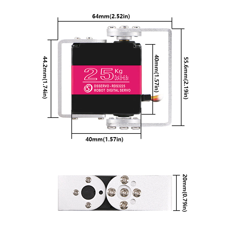 RDS3225MG Robot Servo