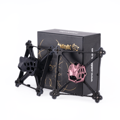 Minicube 3 inch nylon-carbon toothpick frame - OddityRC