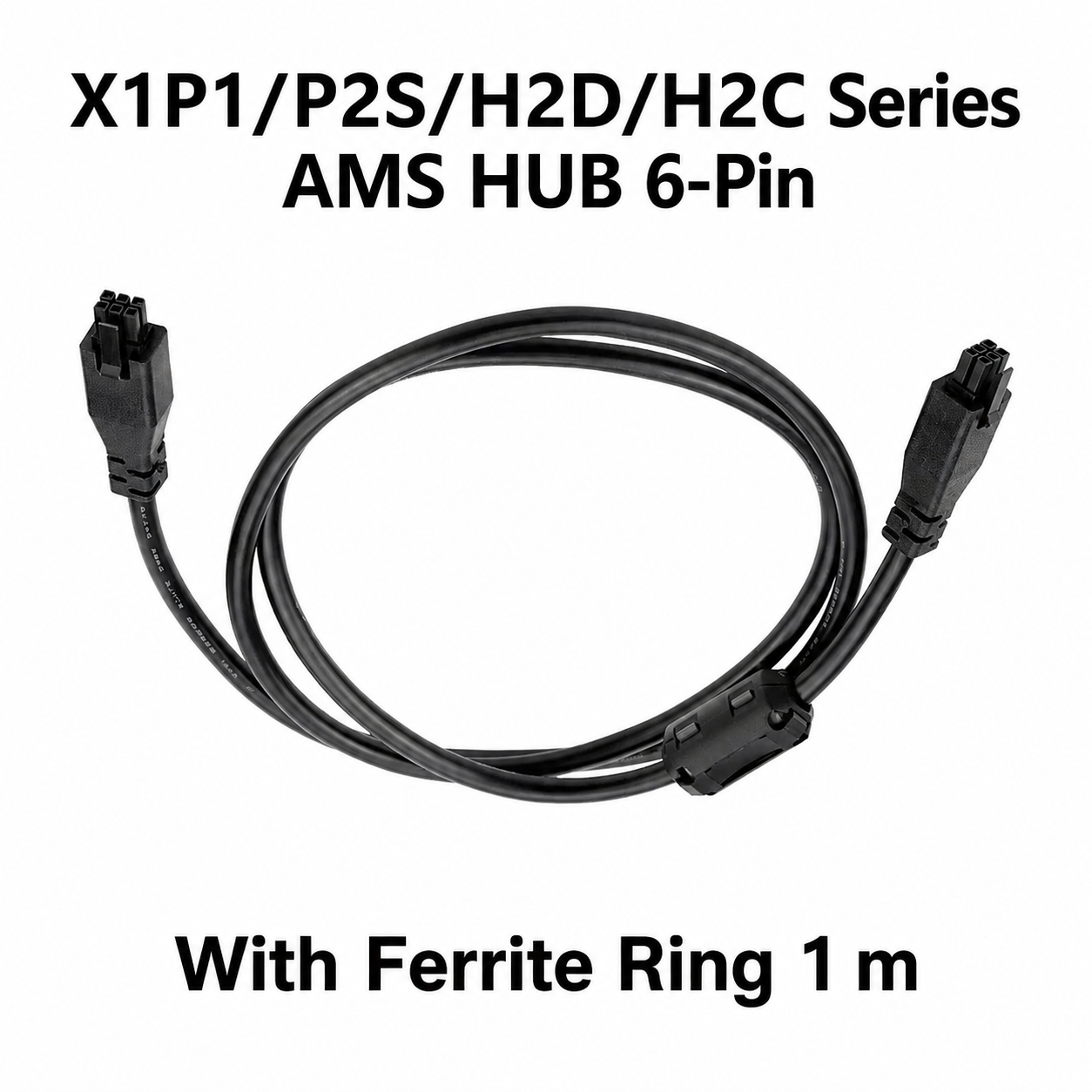 Bambu X1/P1/P2S/H2D AMSHUB 6pin/A1mini/lite 4pin Extension Cable