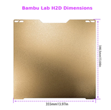 Bambu Lab H2D/P2S/A1/A1 mini Removable Hardened Steel Nozzle Extruder Hotend HF High Flow 3D Printer Accessory