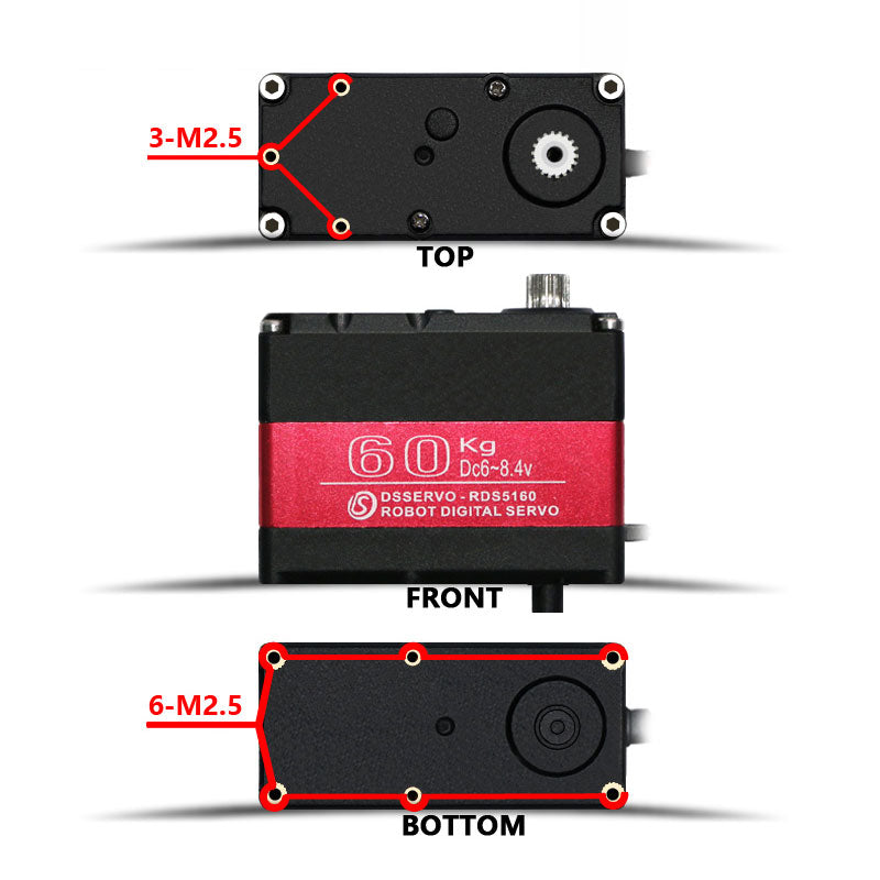 RDS5160MG Robot Servo