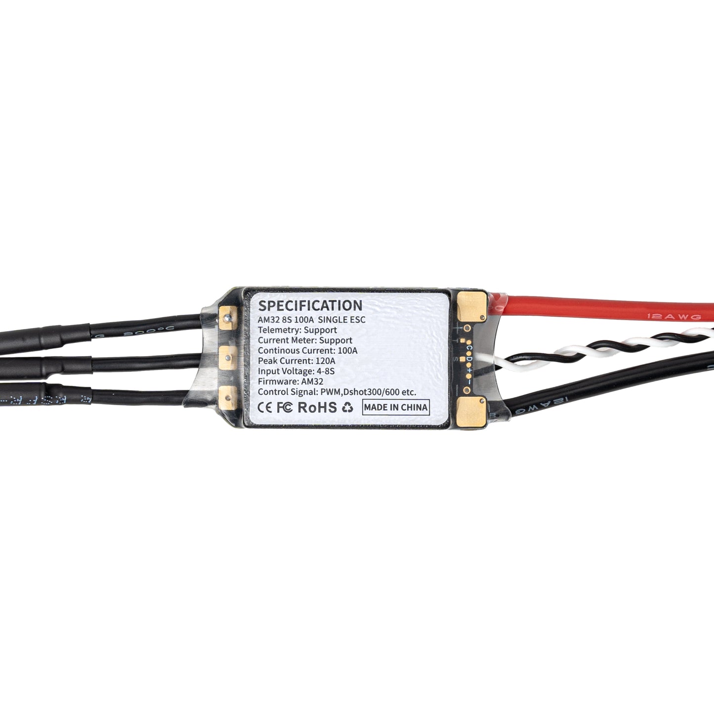 OddityRC Vortex F100 8S ESC Fixed wing Version (AM32)