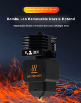 Bambu Lab H2D/P2S/A1/A1 mini Removable Hardened Steel Nozzle Extruder Hotend HF High Flow 3D Printer Accessory