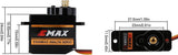 EMAX ES08MA II Metal Gear Analog Servo