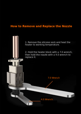 Bambu Lab TZ 2.0 P1S/P1P/X1C Extruder Hotend with Hardened Steel Nozzle Cooling Fan Kit Accessories