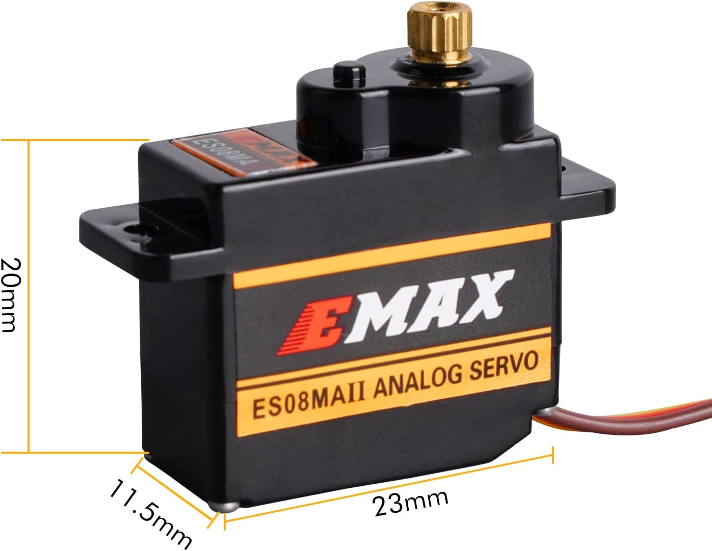 EMAX ES08MA II Metal Gear Analog Servo