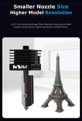 Bambu Lab H2D/P2S/A1/A1 mini Removable Hardened Steel Nozzle Extruder Hotend HF High Flow 3D Printer Accessory