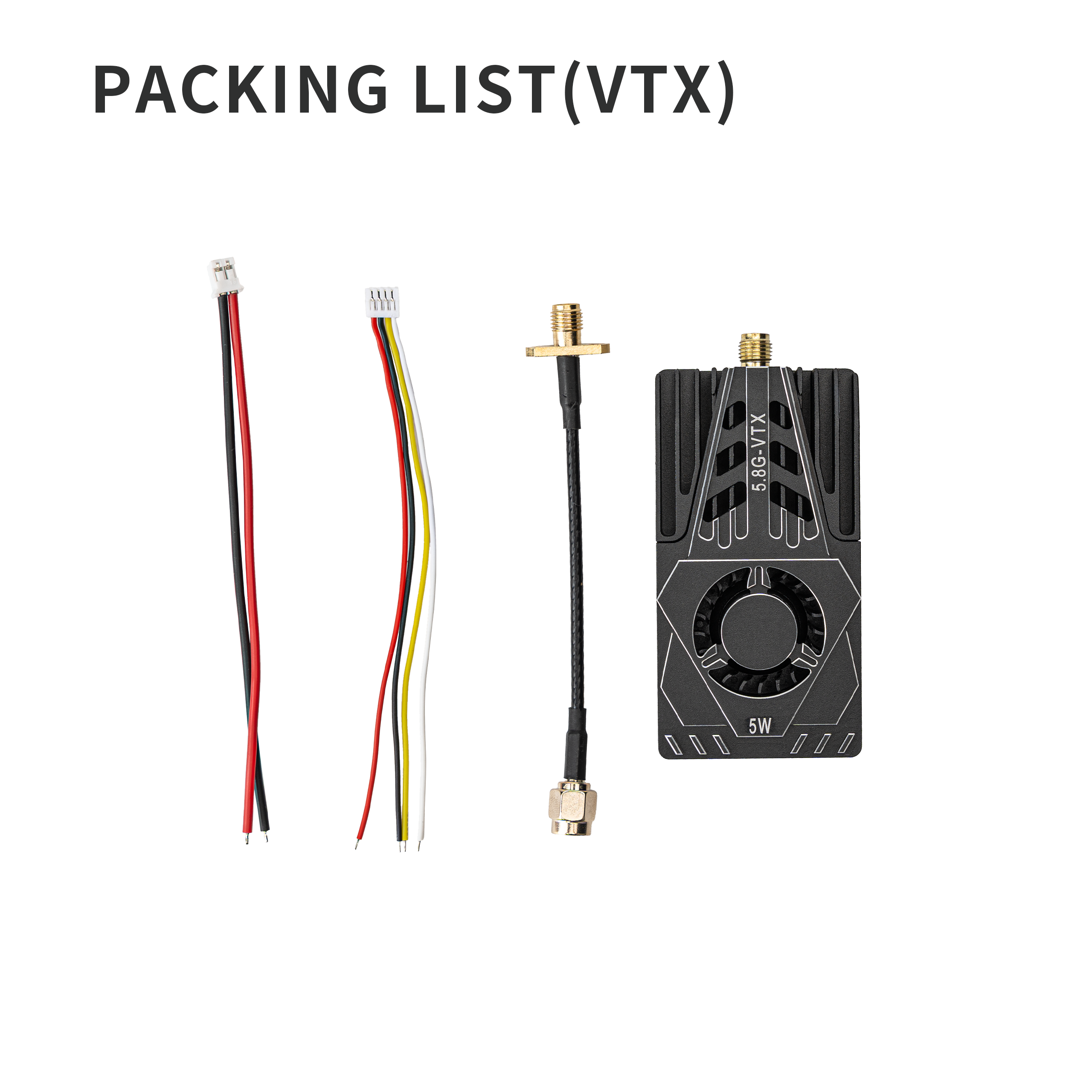 OddityRC 4.9~5.8G 5W VTX/VRX