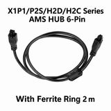 Bambu X1/P1/P2S/H2D AMSHUB 6pin/A1mini/lite 4pin Extension Cable