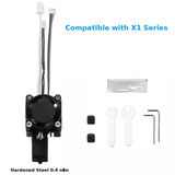 Bambu Lab TZ 2.0 P1S/P1P/X1C Extruder Hotend with Hardened Steel Nozzle Cooling Fan Kit Accessories
