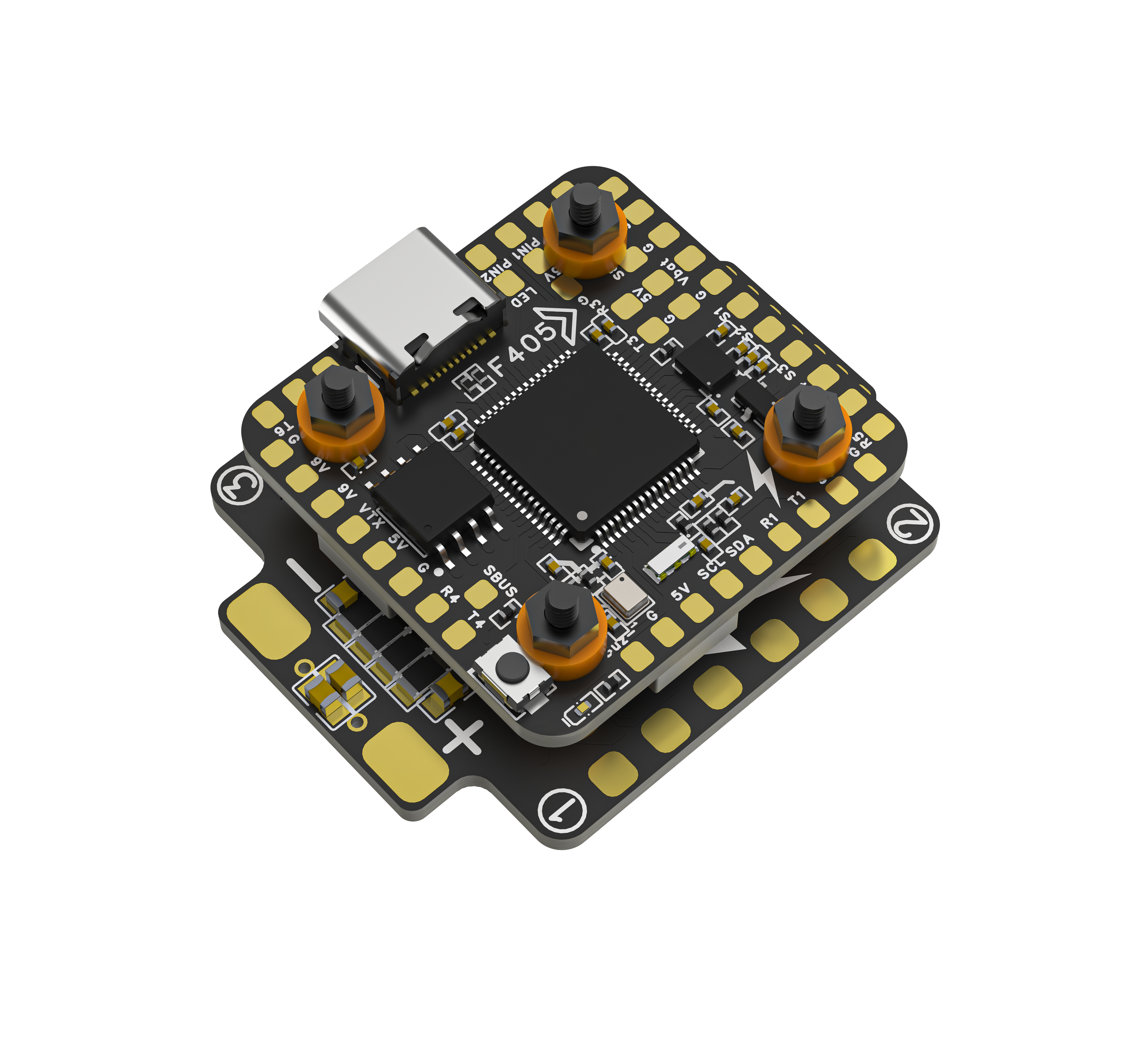 OddityRC F405 Mini AM32 40A STACK