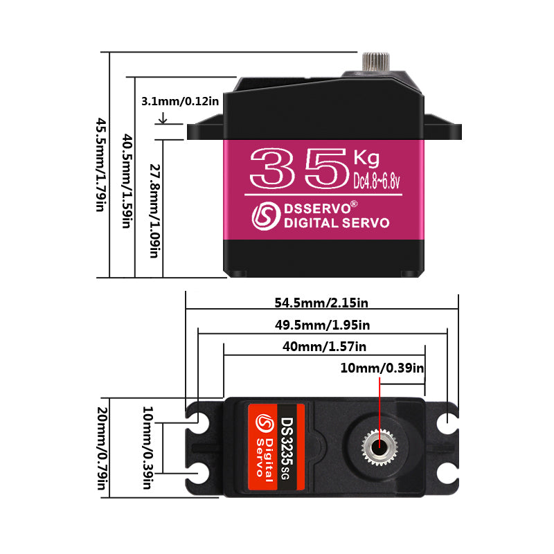 DS3235MG Robot Servo