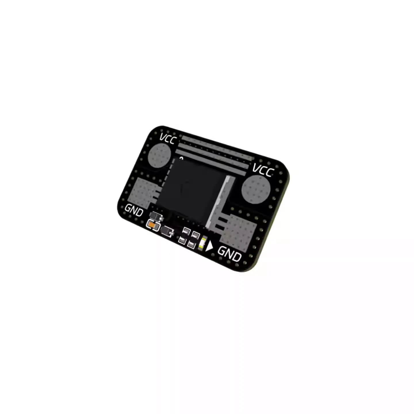 Power-on spark suppression module RC