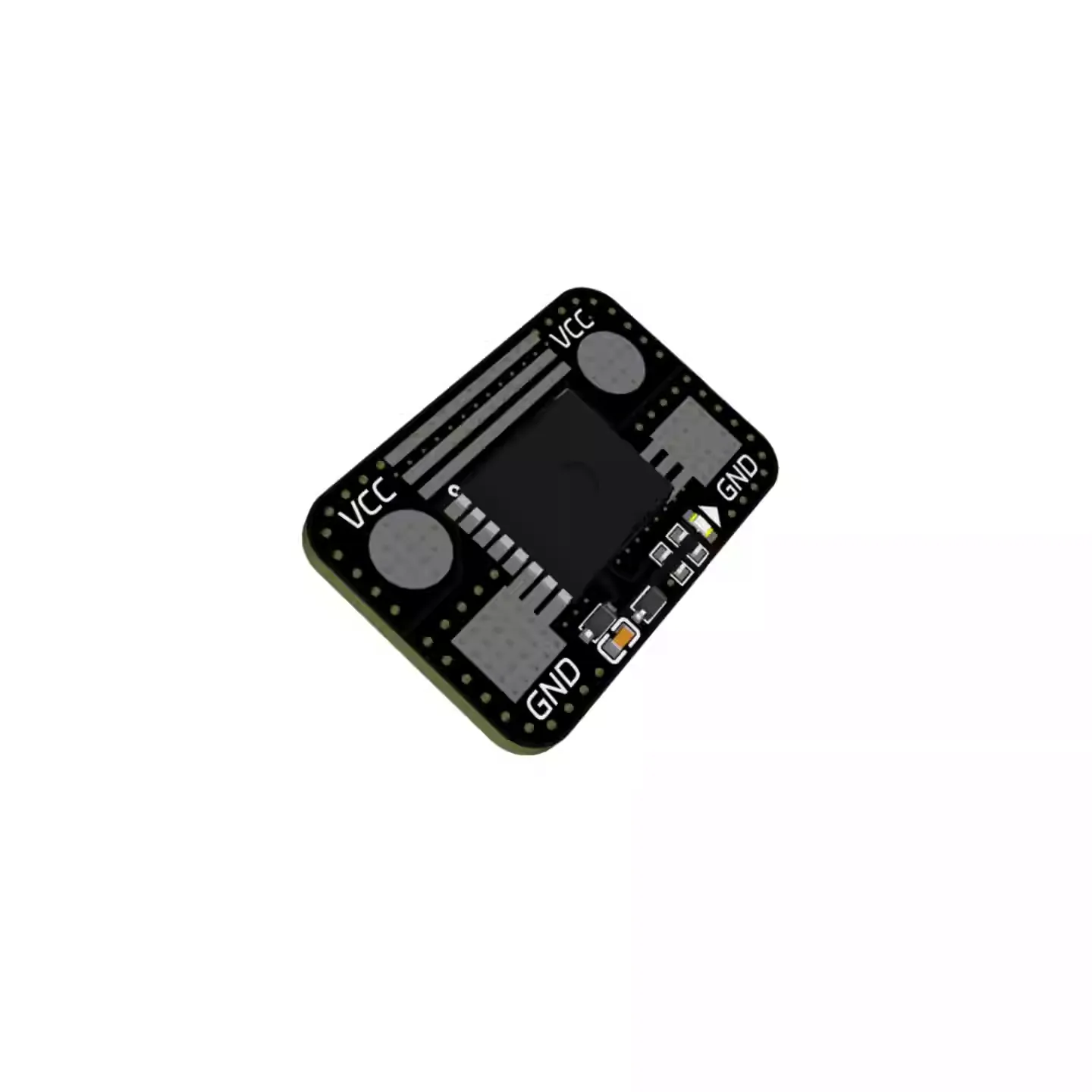Power-on spark suppression module RC