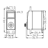EMAX ES3005 Analog Metal Waterproof Servo